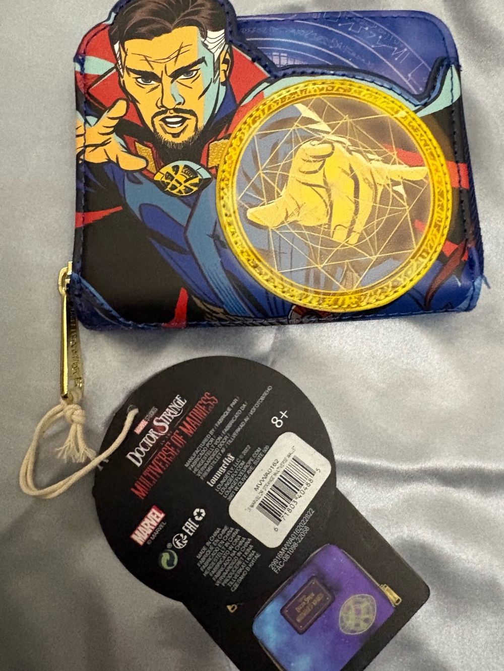 Loungefly Marvel Dr Strange Multiverse Wallet NWT Glow In The Dark NEW